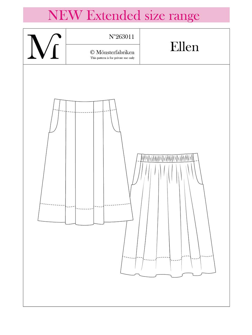 Thumbnail: Ellen 90-129 PDF Pattern