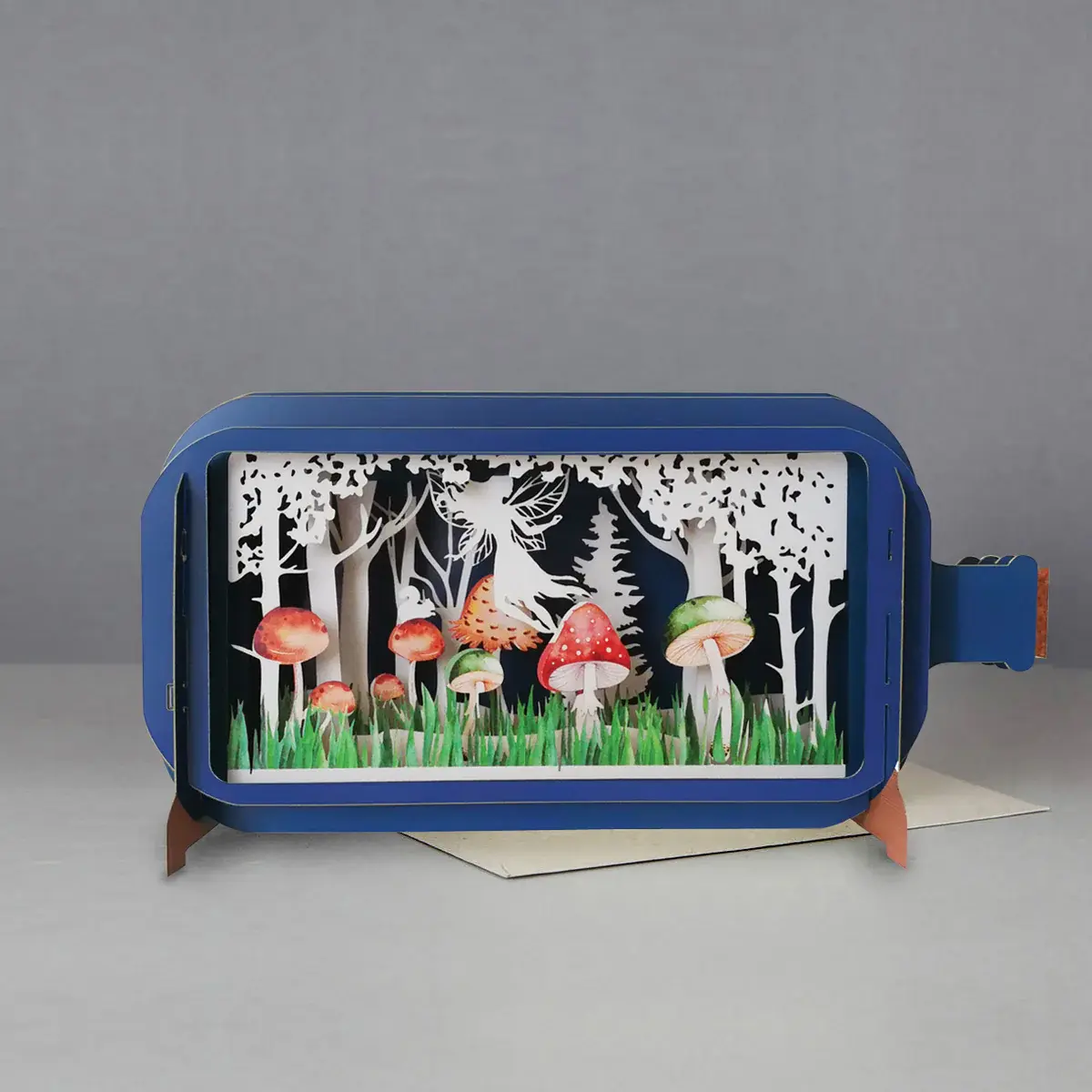 3D Message In a  Bottle Card-Fairy