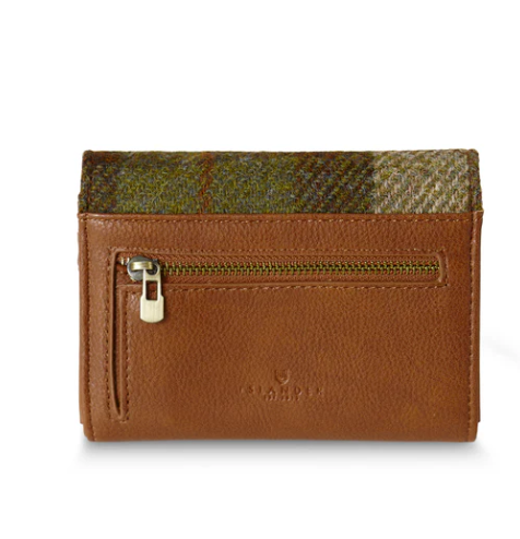 Thumbnail: Islander Harris Tweed Small Clasp Purse