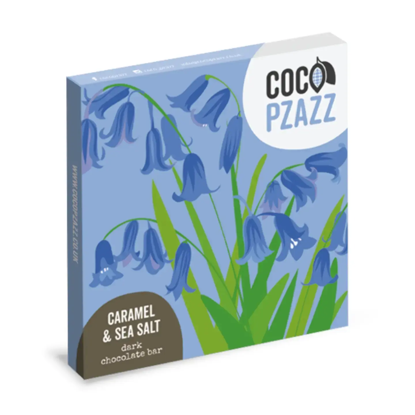 Vegan Fiddy & Mabel Caramel & Sea Salt Dark Chocolate 80g