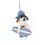 Thumbnail: Handmade Felt Waveriding Surfer Dog Hanging Decoration