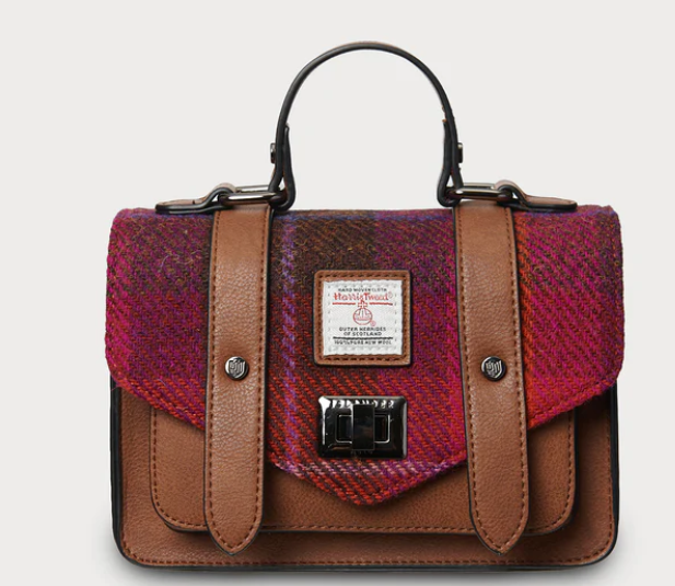 Thumbnail: Islander Harris Tweed Mini Satchel in All Variants
