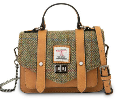 Thumbnail: Islander Harris Tweed  Baby Satchel in All Variants