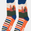 Thumbnail: Men's Wild West Desert Cactus Bamboo Socks