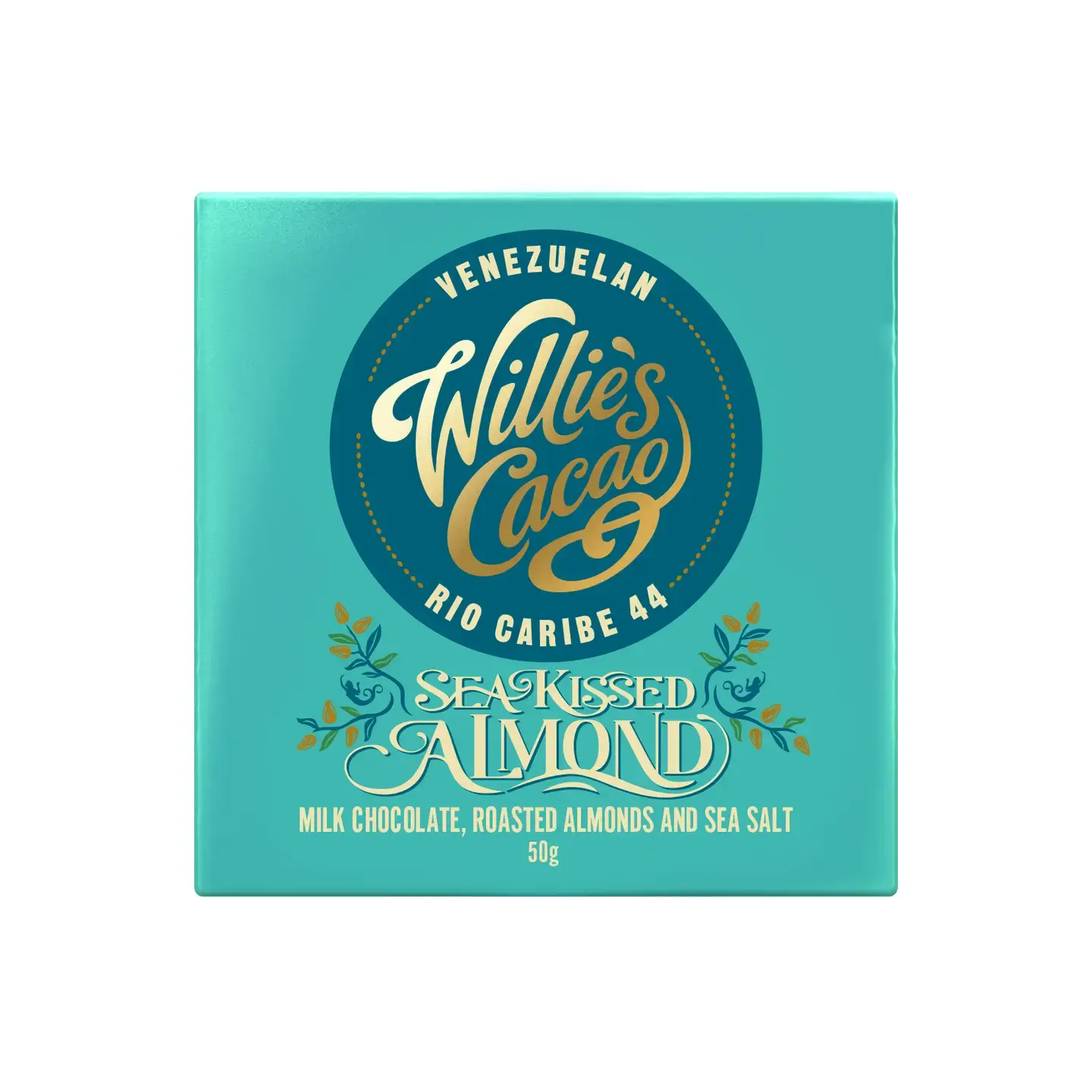 Sea Kissed Almond 50g Chocolate Bar