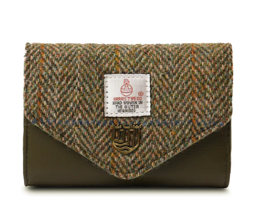 Thumbnail: Islander Harris Tweed Small Clasp Purse