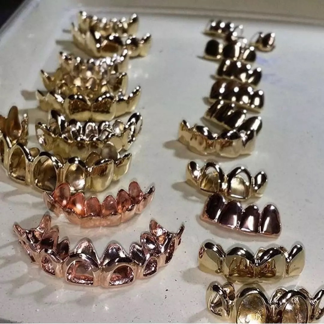 Gold Teeth (6teeth min order online)