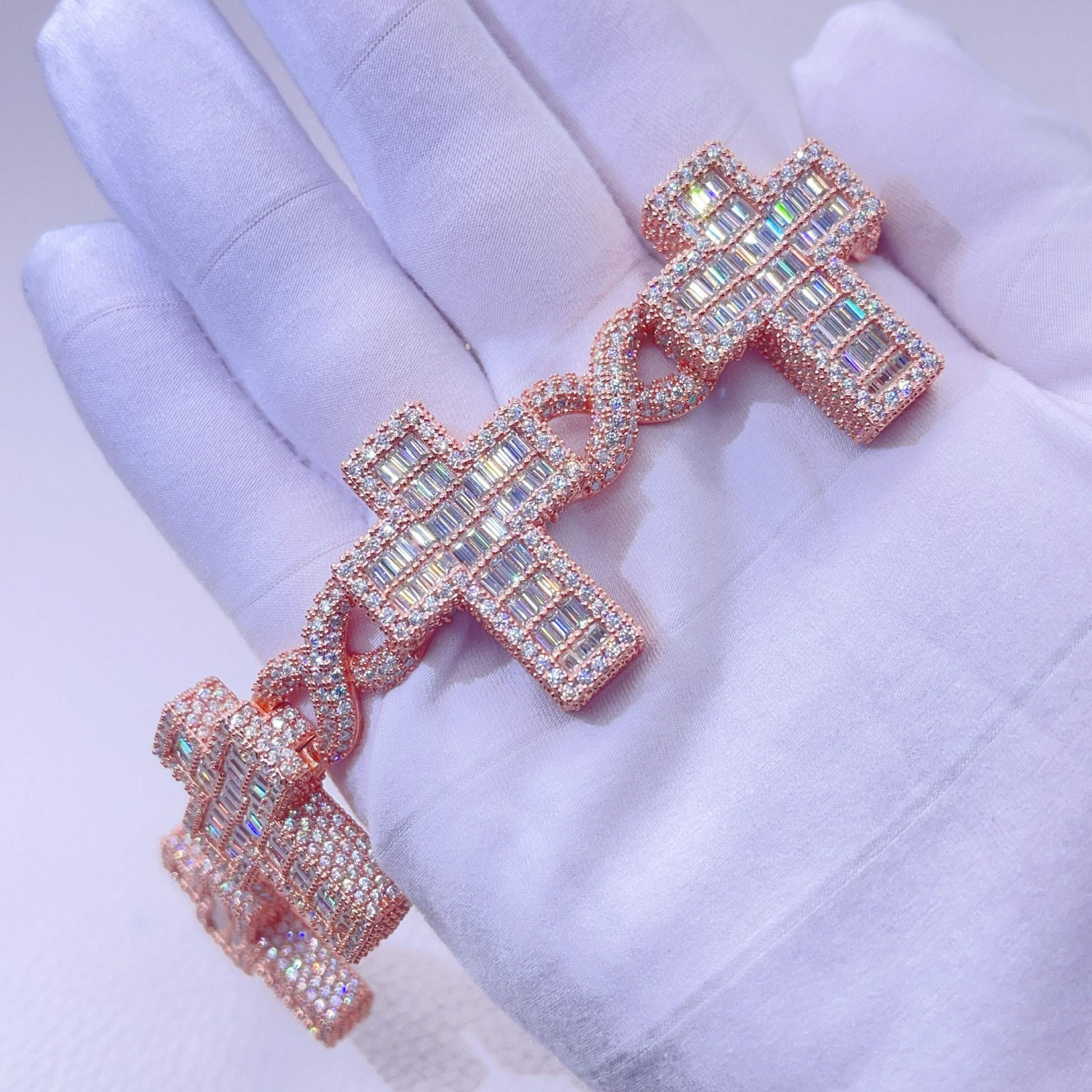 Custom Cross Bracelet