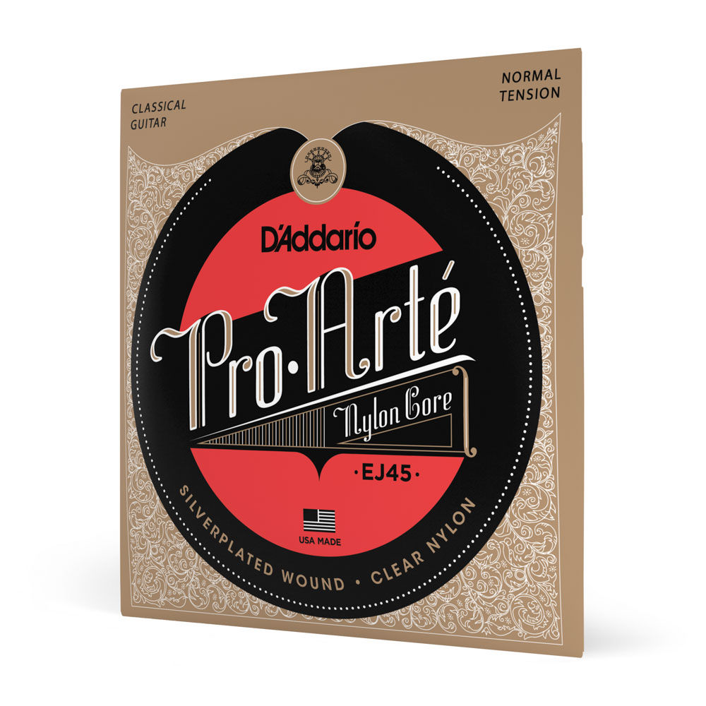Encordoamento Violão Nylon DAddario Pro-Arté EJ45 Tensão Normal