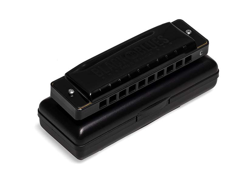 Miniatura: Gaita De Boca Diatônica Hering Black Blues SHG 6020