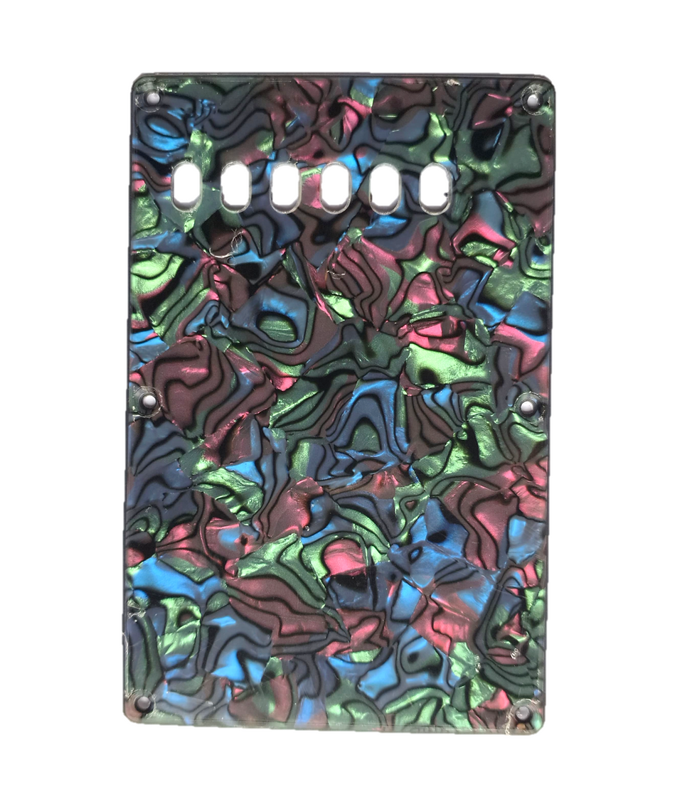 Miniatura: Escudo Traseiro Guitarra Mola Varios Estilos Wave