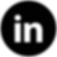 LinkedIn Black Round