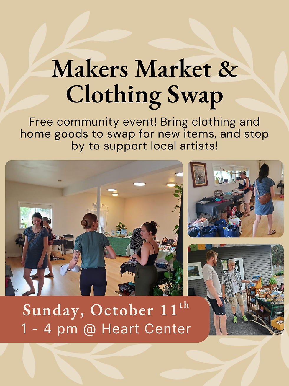 Makers Market & Clothing / Home Goods Swap