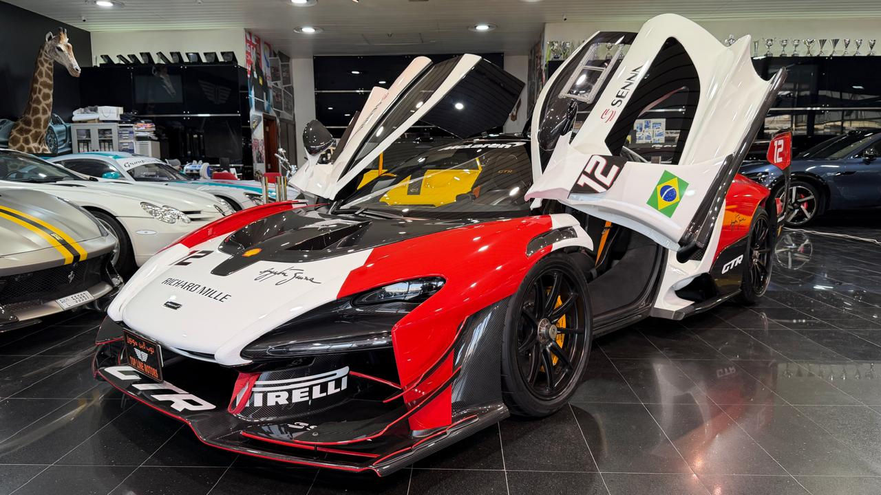 MCLAREN SENNA GTR LANZANTE. ROAD LEGAL, GTR CHASSIS, NO 1 OUT OF 75,