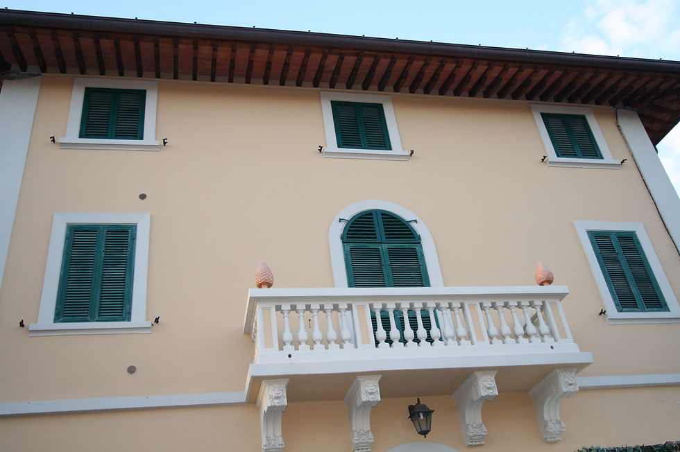 terrazzo del piano primo