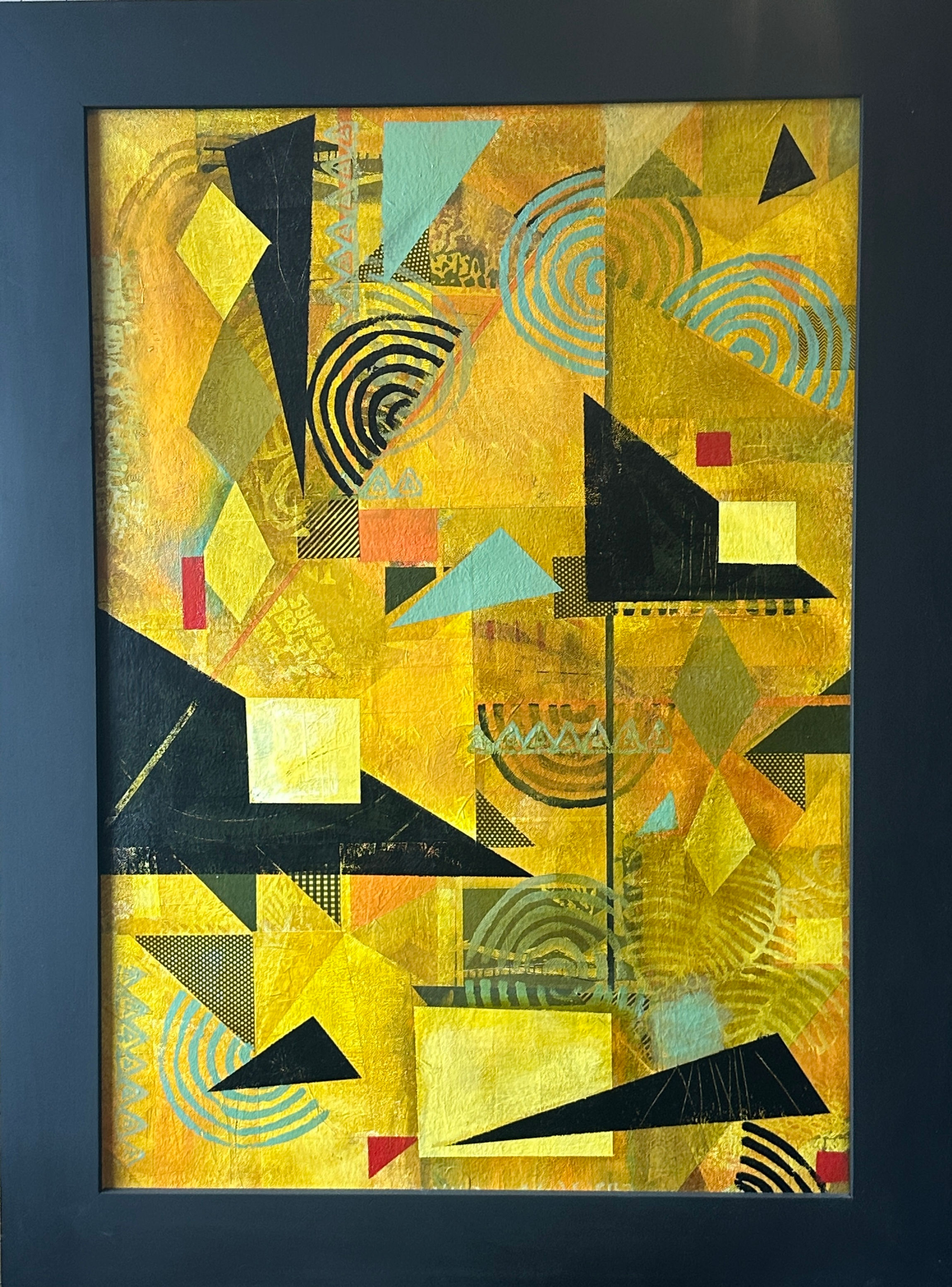 Yellow & Black Geometry