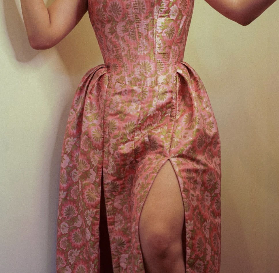 The Silk Lotus Dress