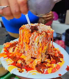 Una Maruchan con elote en mazatlan _ Una Maruchan Loca con mucho Elote🤪🔥💦 _ By Soy Pata