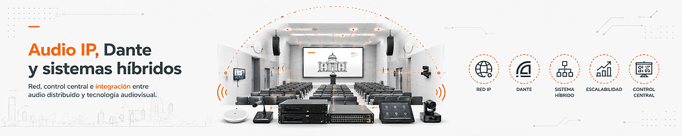 Audio IP, Dante y sistemas híbridos