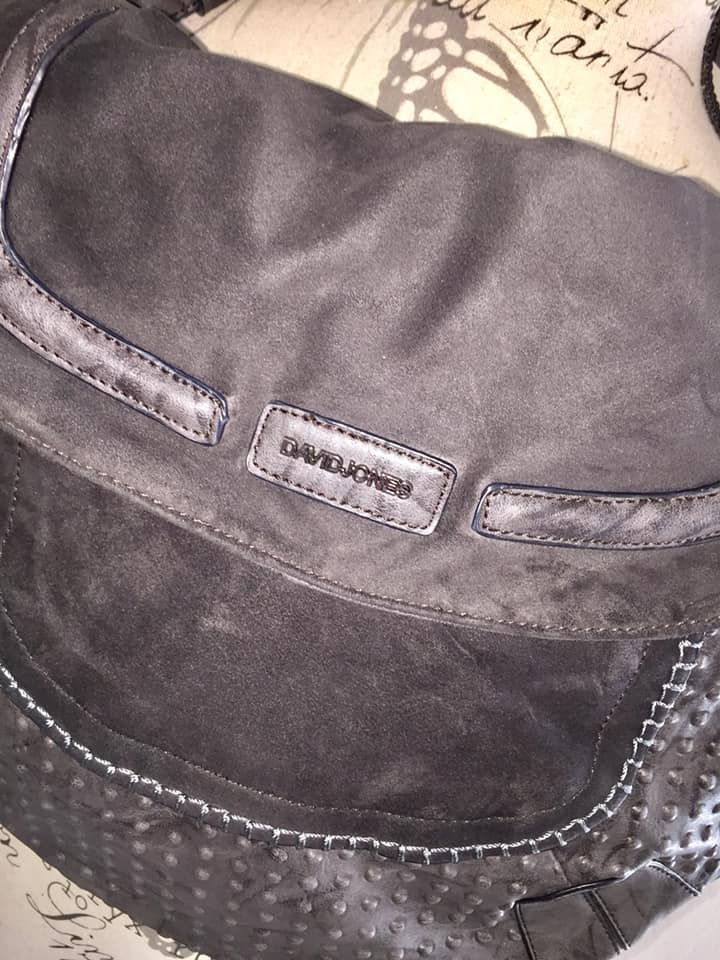 Miniature : Beau sac à main sur 2 tons de gris de marque David Jones Ref S16012101