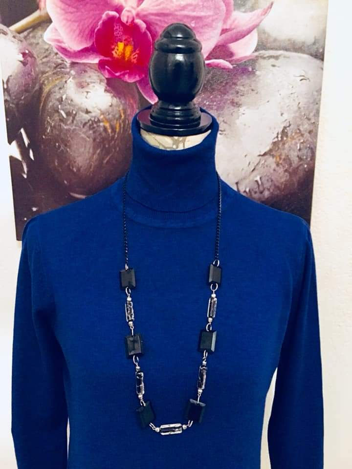 Miniature : Col roulé bleu TM Camaïeu Ref VF24012107