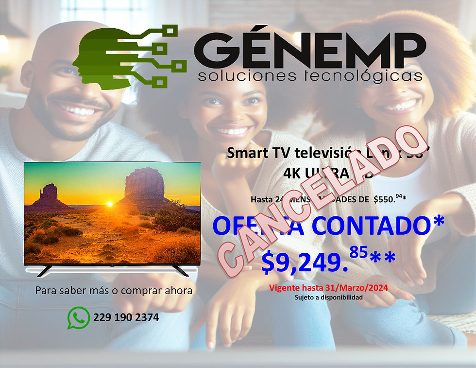 Miniatura: Smart TV televisión Lanix 58 pulgadas 4K ULTRA HD, Android 11