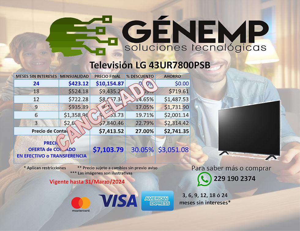 Miniatura: Television LG 43UR7800PSB
