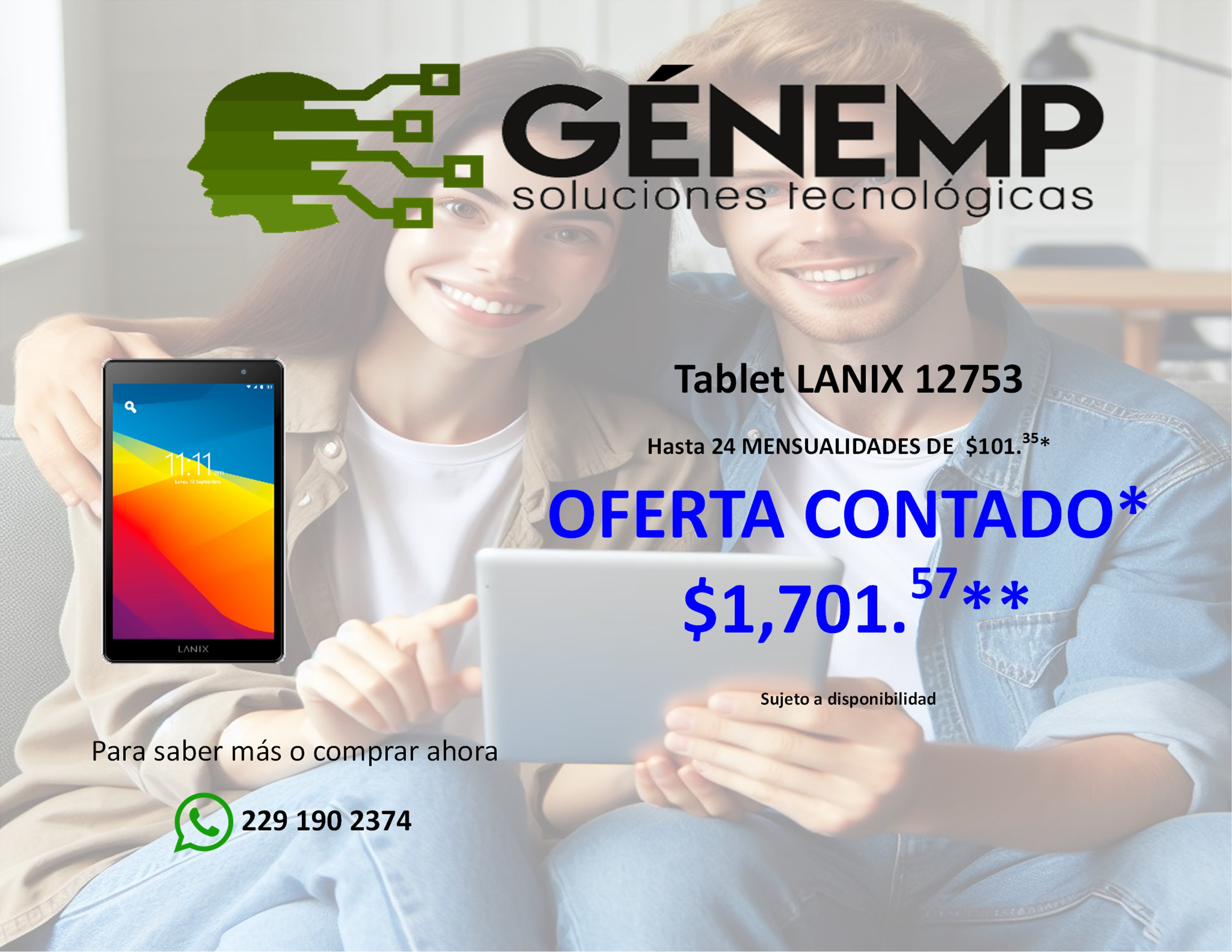 Tablet LANIX 12753