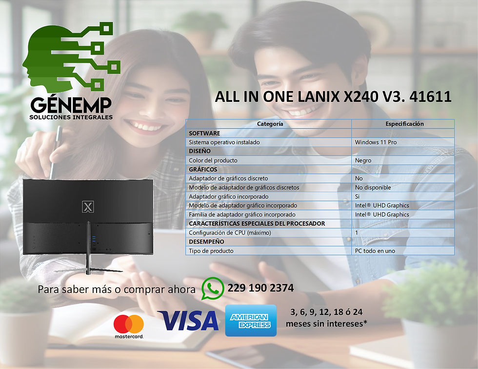 Miniatura: ALL IN ONE LANIX X240 V3. 41611