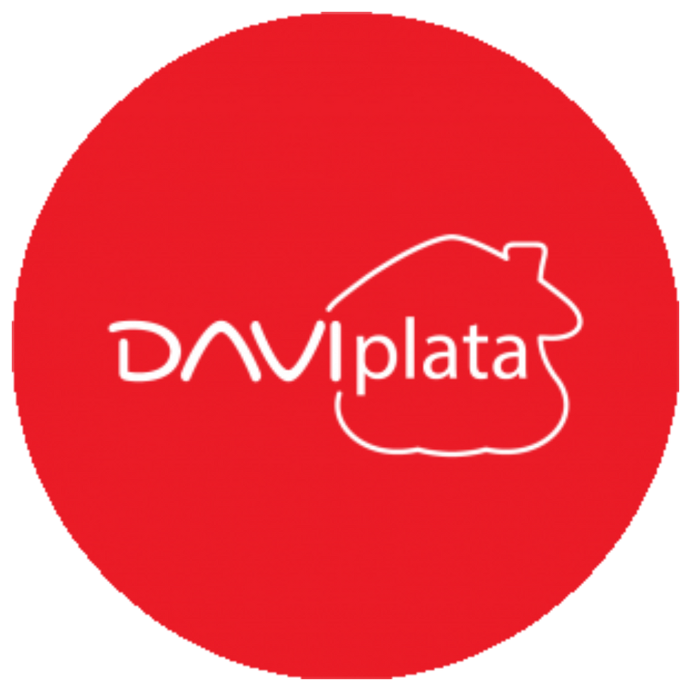 Logo daviplata para pagos de planes para el envío de mensajes de texto SMS masivos en Colombia