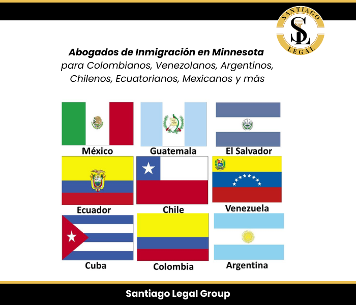 Abogados de inmigración para colombianos, mexicanos, colombianos, chilenos y demas latinos