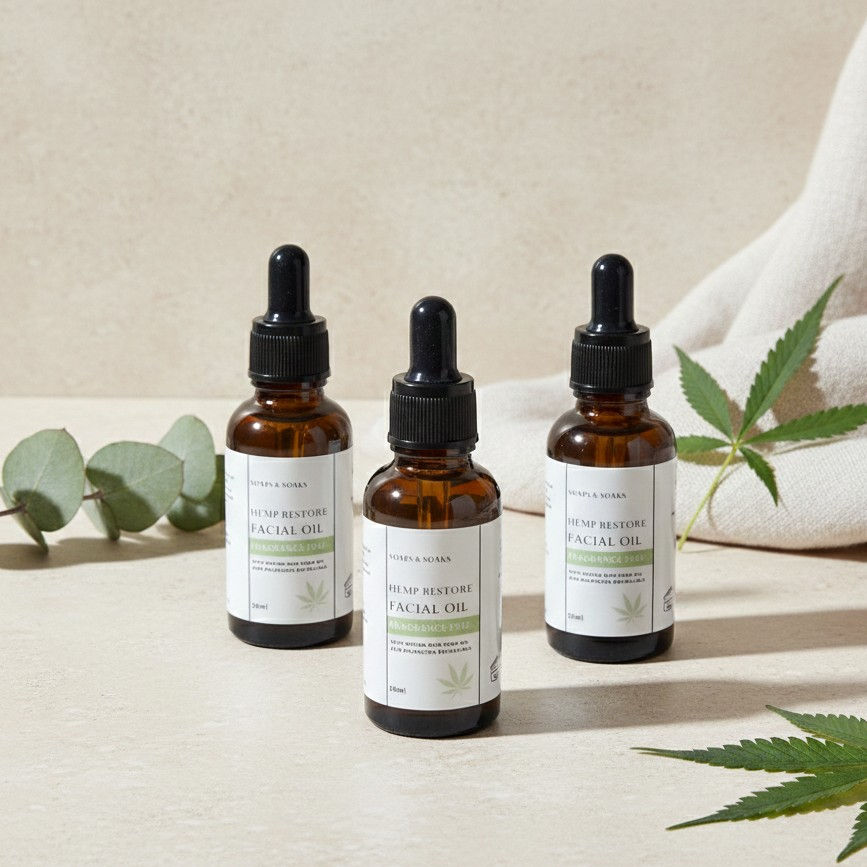 Thumbnail: Hemp Restore Ritual – Fragrance-Free Hemp Skincare Gift Set
