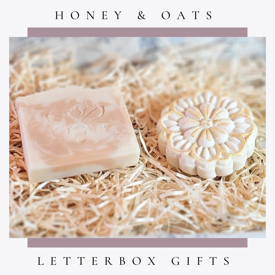 Honey and oats letterbox gift set.