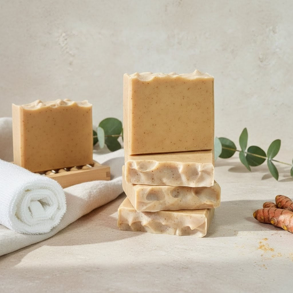 Natural Bar Soap | Turmeric and Ginger.