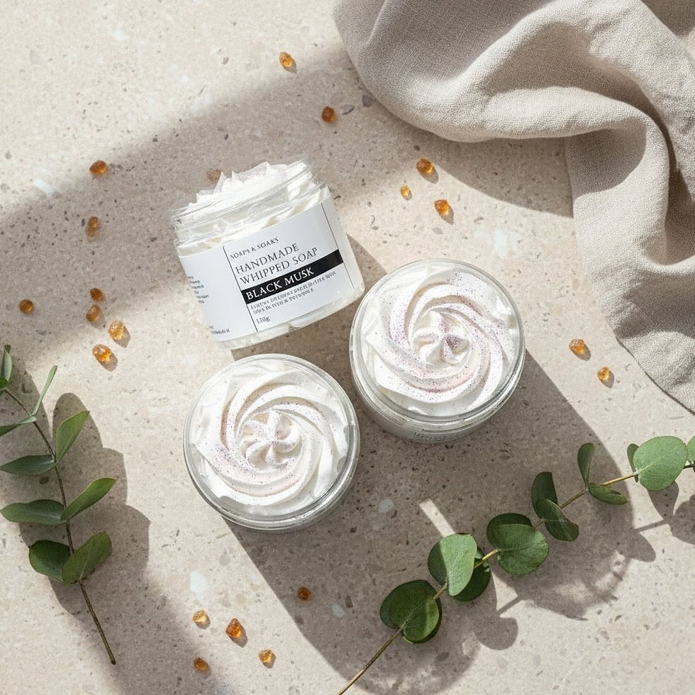 Thumbnail: Whipped Cream Soap | Black Musk. 
