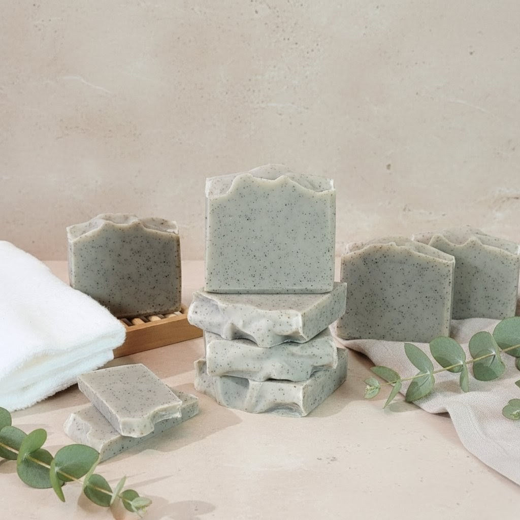 Dead Sea Mud Soap | Tea tree and Mint.