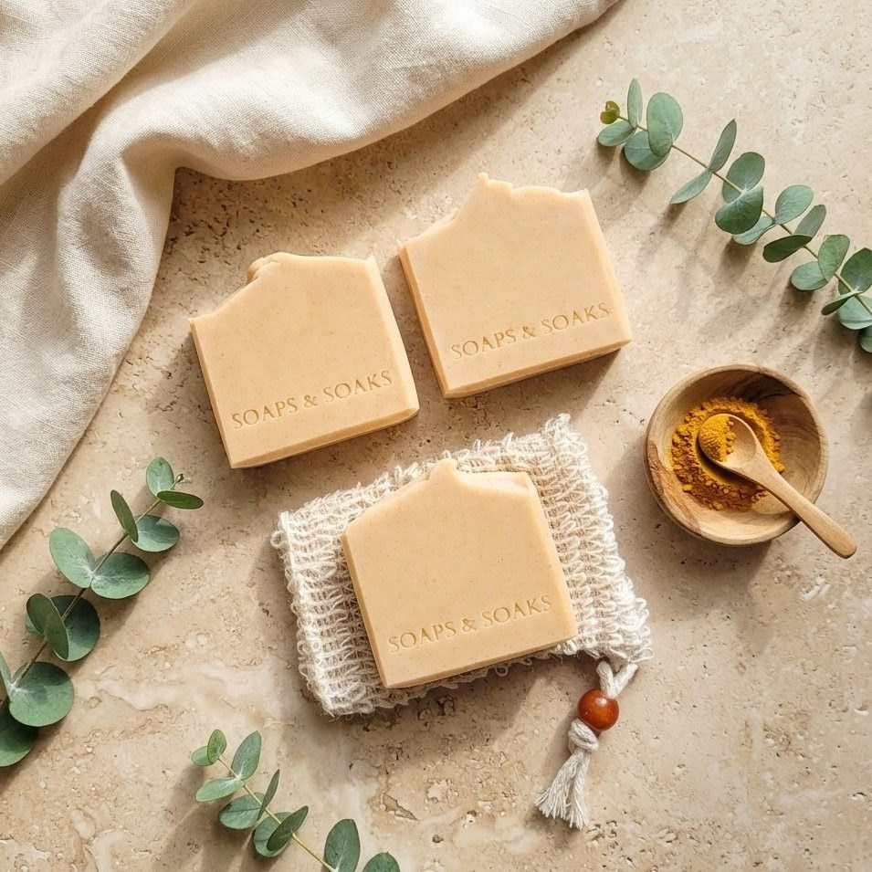 Thumbnail: Natural Bar Soap | Turmeric and Ginger.