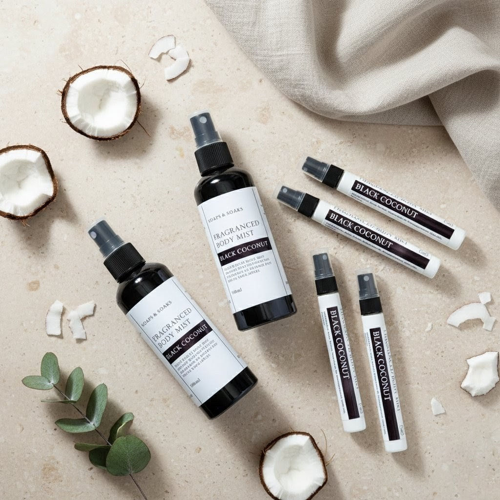 Body Spray | Black Coconut. 
