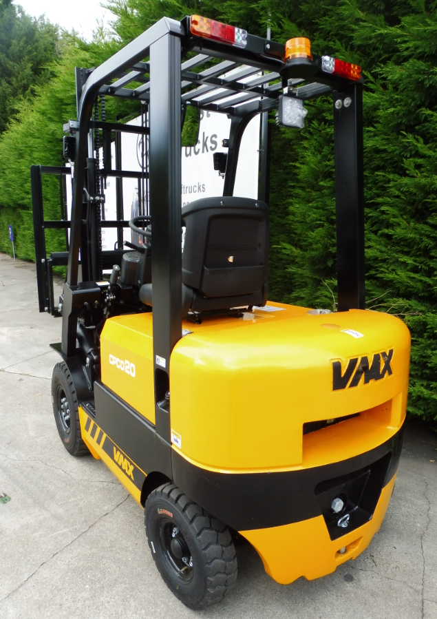 Thumbnail: Vmax 2 ton duplex mast met sideshift