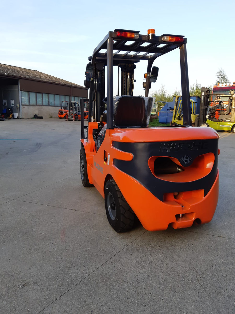 Thumbnail: Huahe diesel heftruck 3.5 ton met sideshift, triplex full free mast