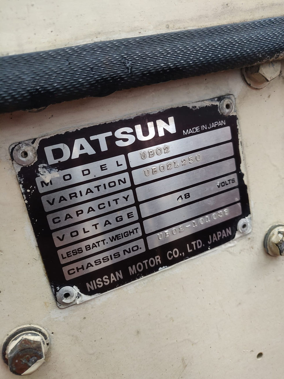 Thumbnail: DATSUN 2 TON ELEKTRISCH