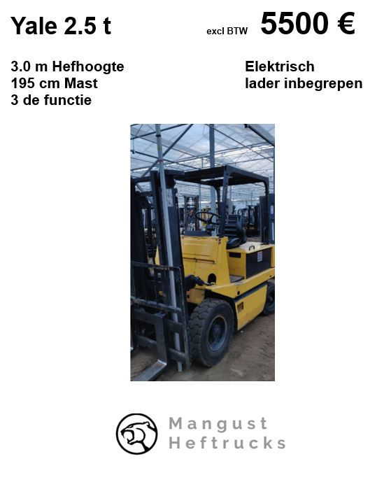 Yale 2.5 ton