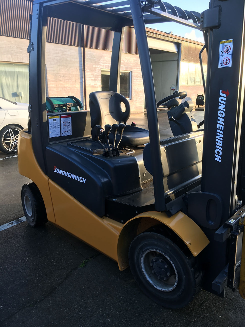 Thumbnail: Jungheinrich LPG 2.5 ton met sideshift