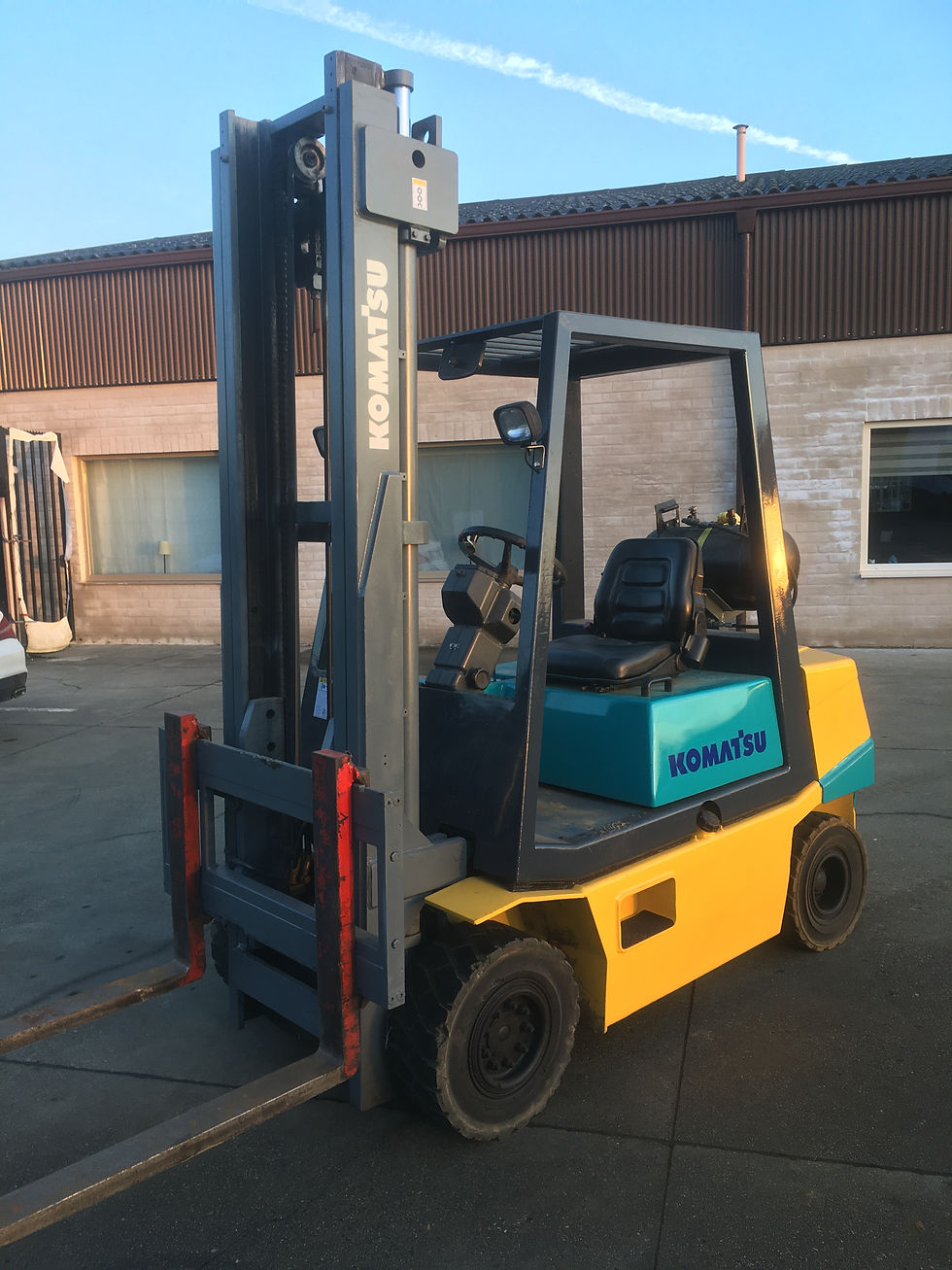 Thumbnail: Komatsu Cesab LPG 2.5 ton met sideshift