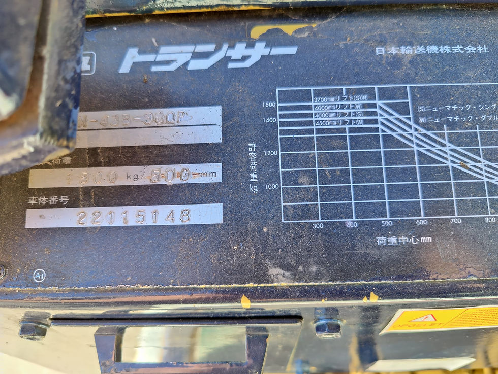 Thumbnail: NYCHI ELEKTRISCH 1500 kg SIDESHIFT