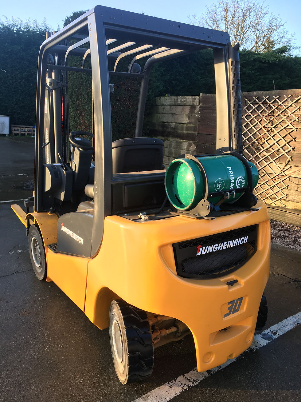 Thumbnail: Jungheinrich LPG 2.5 ton met sideshift