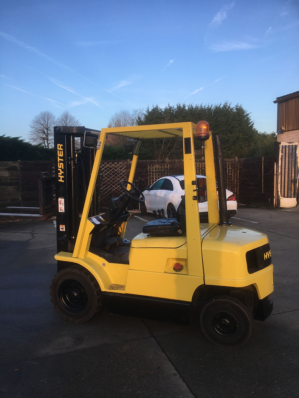 Thumbnail: Hyster Diesel 2 ton containermast met sideshift