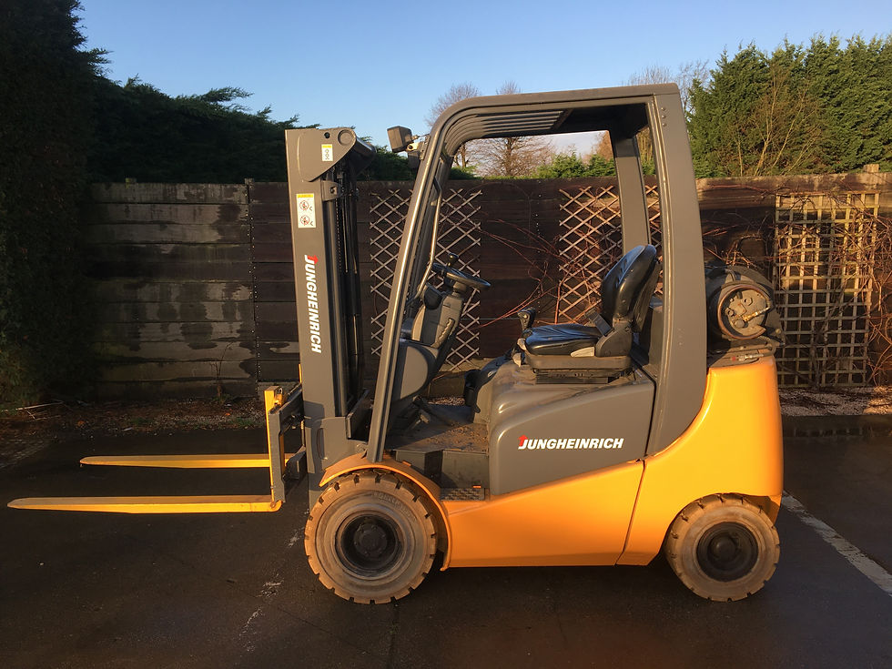 Thumbnail: Jungheinrich LPG 2 ton met sideshift