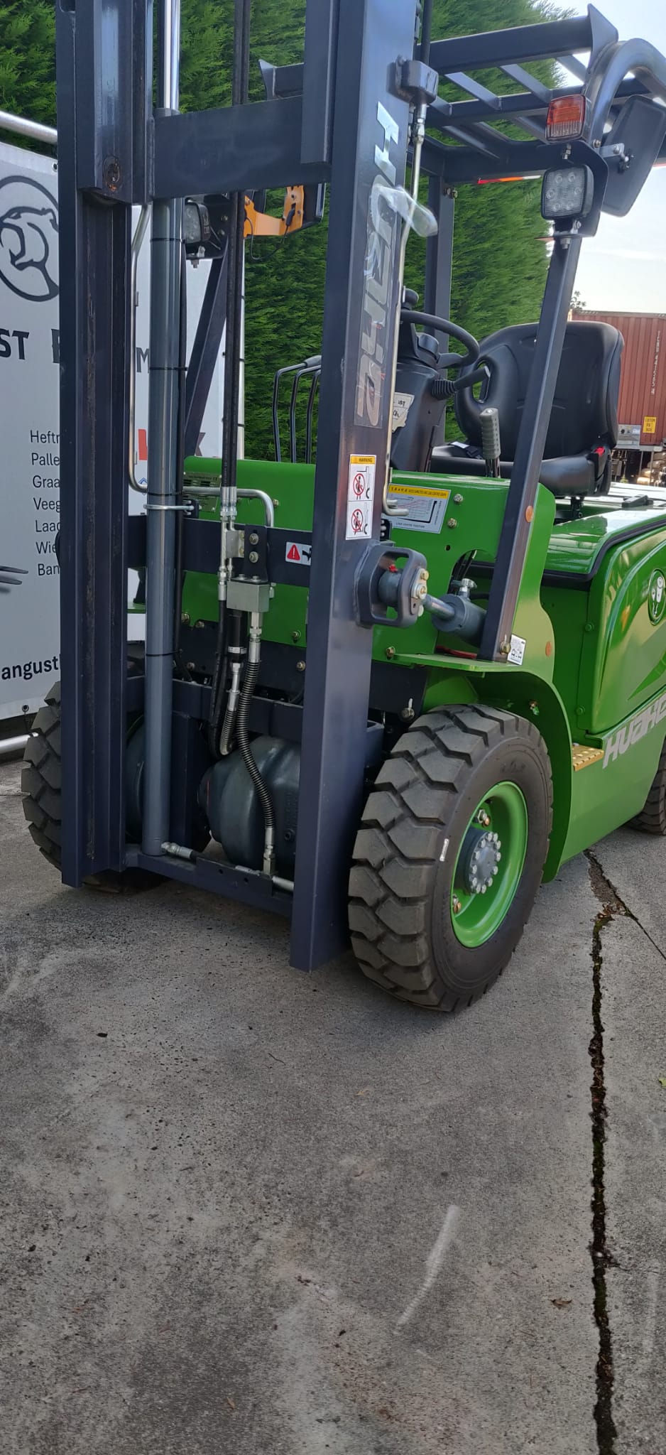 Thumbnail: Huahe elektrische heftruck  2.5 ton met sideshift