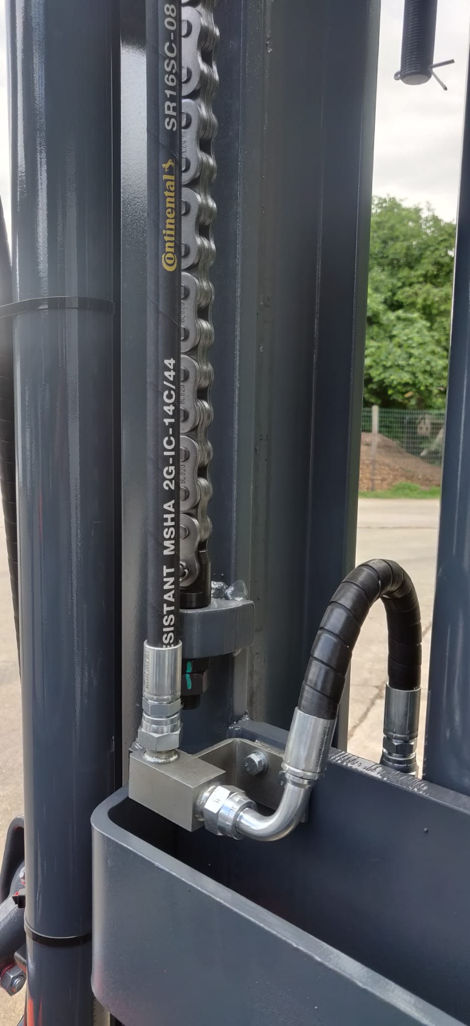 Thumbnail: NIEUWE VMAX 3.5 TON DIESEL MET 5500 mm MAST